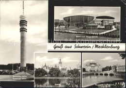 72022363 Schwerin Mecklenburg Kongresshalle Sendeturm Schloss Theater Museum Goe - Schwerin