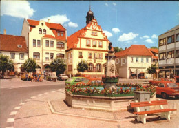 72022361 Rodach Coburg Markt Mit Rathaus Und Brunnen Rodach Coburg - Bad Rodach