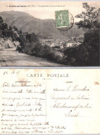 66 - Pyrénées Orientales - Amelie Les Bains - Vue Générale Et Route De Monbholo - Otros & Sin Clasificación