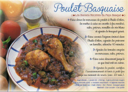 Recette Du Pays Basque - Poulet Basquaise - Editions JACK N° 8945 - Recetas De Cocina