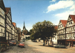 72022285 Frankenberg Eder Untermarkt Mit Liebfrauenkirche Frankenberg - Frankenberg (Eder)