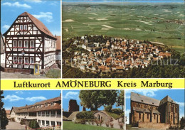 72022282 Amoeneburg Fachwerkhaus Totalansicht Schloss Ruine Amoeneburg - Other & Unclassified