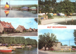 72022245 Alt Schwerin Plauer See Dorfstr Bootsanlegestelle Campingplatz Dorfkult - Sonstige & Ohne Zuordnung