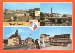 72022241 Stassfurt Leninring Bodebruecke Blick Zur Post Karl Marx Str Hohenerxle - Stassfurt