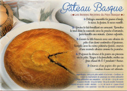 Recette Du Pays Basque - Gâteau Basque - Editions JACK N° 8946 - Recettes (cuisine)