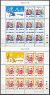 MALTA 816-817, 2 Kleinbögen,  Postfrisch **, Europa: Kinderspiele, 1989 - Malta