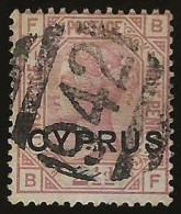 Cyprus   .   SG   3 (2 Scans)  .    1880     .   O    .   Cancelled - Cyprus (...-1960)