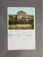 Bayreuth Wagnertheater Carte Postale Postcard - Bayreuth