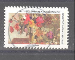 France Autoadhésif Oblitéré N°2335 (Natures Mortes : Jacqueline Marval) (cachet Rond) - Usados