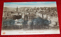 VERVIERS  -  Panorama Et Jardin De L'Harmonie - Verviers