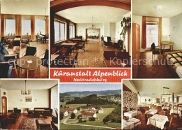 72022096 Neutrauchburg Kuranstalt Alpenblick Gastraum Spielzimmer Panorama Zimme - Sonstige & Ohne Zuordnung