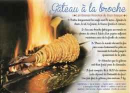 Recette Du Pays Basque - Gâteau à La Broche - Editions JACK N° 9892 - Recipes (cooking)