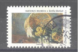 France Autoadhésif Oblitéré N°2337 (Natures Mortes : Berthe Morisot) (cachet Rond) - Gebraucht