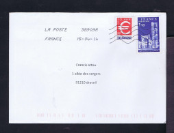 Gc8657 FRANCE  "LODEVE Cathédrale" Architecture Religieuse (mix-stamped /€+FR) Mailed Draveil - Kerken En Kathedralen