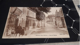 Carte Postale   HERICY SUR SEINE Rue De L église  (vins Tabac Liqueurs) - Autres & Non Classés