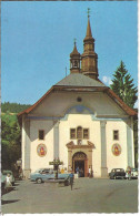 74 - St GERVAIS LES BAINS - T.Belle Vue Couleur Animée De L'Eglise - Saint-Gervais-les-Bains