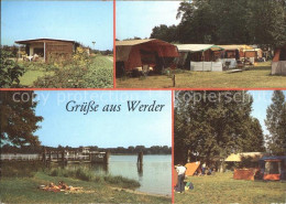 72021941 Werder Havel Bungalowsiedlung Riegelbucht Anlegestelle Der Weissen Flot - Other & Unclassified
