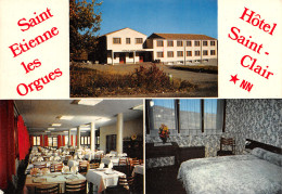 04-SAINT ETIENNE LES ORGUES-HOTEL SAINT CLAIR-N°402-B/0333 - Sonstige & Ohne Zuordnung