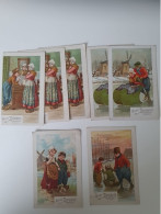 Lot De 11 Cartes Postales Anciennes Publicitaires Maggi , Vieux Paris, Orthez, Angoumois - Advertising