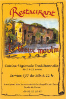 06-SAINT PAUL DE VENCE-RESTAURANT LE VIEUX MOULIN-N°403-A/0275 - Saint-Paul