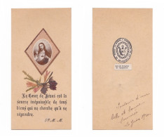 Relique Bois Du Noisetier De L'apparition, Sainte Marguerite-Marie Alacoque, Sacré Coeur De Jésus, Paray-le-Monial - Imágenes Religiosas