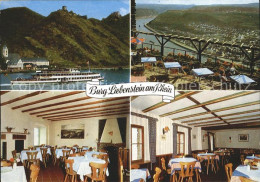 72021598 Kamp-Bornhofen Cafe Restaurant Burg Liebenstein Kamp-Bornhofen - Andere & Zonder Classificatie