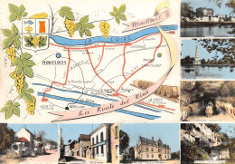 37-PANORAMA DE LA ROUTE DES VINS DE MONTLOUIS-N°407-D/0135 - Andere & Zonder Classificatie