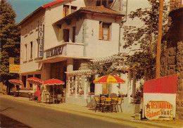 43-MONTFAUCON EN VELAY-HOTEL LES PLATANES-N°408-D/0011 - Montfaucon En Velay