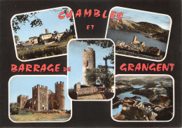 42-CHAMBLES-BARRAGE DE GRANGENT-N°408-C/0207 - Other & Unclassified