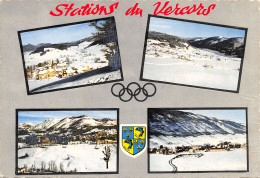 38-PANORAMA DES STATIONS DU VERCORS-N°408-A/0279 - Andere & Zonder Classificatie