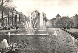 72021384 Halle Saale Brunnen Mit Hauptpost Halle - Halle (Saale)