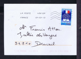 Gc8659 FRANCE -"ISRAEL" 1949-1999 Flags Diplomatic Relationships History Mailed DRAVEIL FR - Autres & Non Classés