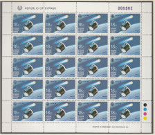 Zypern 771-772,  2 Kleinbögen,  Postfrisch **, Europa CEPT: Europäische Weltraumfahrt, 1991 - Ungebraucht