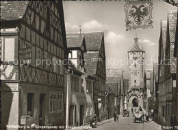 72021307 Rothenburg Tauber Klingenstrasse Mit Klingentor-Turm Rothenburg - Rothenburg O. D. Tauber