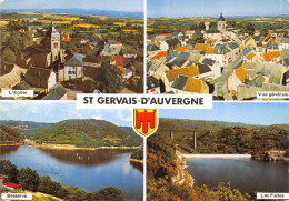 63-SAINT GERVAIS D AUVERGNE-N°411-A/0421 - Saint Gervais D'Auvergne