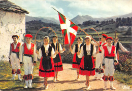 64-FOLKLORE BASQUE-DANSE BASQUE-N°411-C/0317 - Andere & Zonder Classificatie