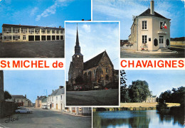 72-SAINT MICHEL DE CHAVAIGNES-N°412-D/0161 - Other & Unclassified