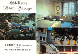 69-CONDRIEU-HOTELLERIE BEAU RIVAGE-N°412-C/0035 - Condrieu