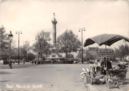 75-PARIS-PLACE DE LA BASTILLE-N°413-C/0059 - Other & Unclassified