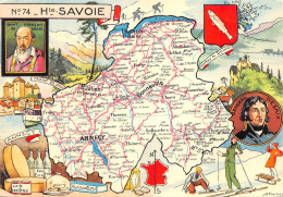 74-PANORAMA DE LA HAUTE SAVOIE-N°413-A/0283 - Autres & Non Classés