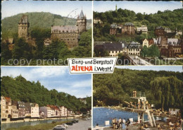 72021188 Altena Lenne Burg- Und Bergstadt Freibad  Altena - Altena