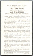 Bidprentje Ophasselt - Van Daele Arthur (1927-1963) - Imágenes Religiosas