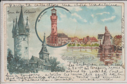 GRUSS AUSS  LINDAU 1902 - Landau