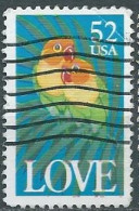 VEREINIGTE STAATEN ETATS UNIS USA 1991 Love  52c USED SN 2537 YT 1938 MI 2133 SG 2574 - Gebraucht