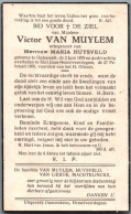 Bidprentje Ophasselt - Van Muylem Victor (1878-1950) - Imágenes Religiosas