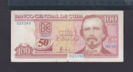 CUBA 100 PESOS 2000 F/MBC- SERIE CONMEMORATIVA Y DE REPOSICIÓN O REMPLAZO - Cuba