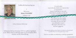 Maria Volders-Huybrigts, Paal 1914, Beringen-Mijn 2016. Honderdjarige. Foto - Obituary Notices
