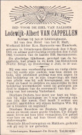 Oorlog  Van Cappellen Lodewijk  Soldaat - Grimbergen Heienbeek 09.09.1916  Aldaar + 02.07.1940 - Religion &  Esoterik