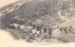 05-SCENES DES ALPES-LES ALPINS AUX MANOEUVRES-N°416-C/0357 - Andere & Zonder Classificatie