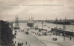 P5- 17-La Pallice- Vue Panoramique Du Bassin à Flot Animations Bateaux Paquebot  Attelages - Autres & Non Classés